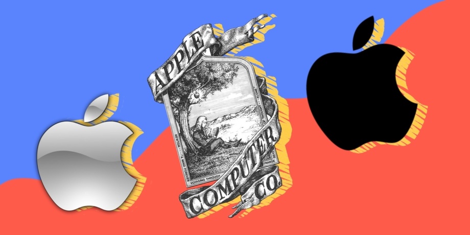 Эволюция логотипа Apple: от Ньютона под яблоней до культового минимализма