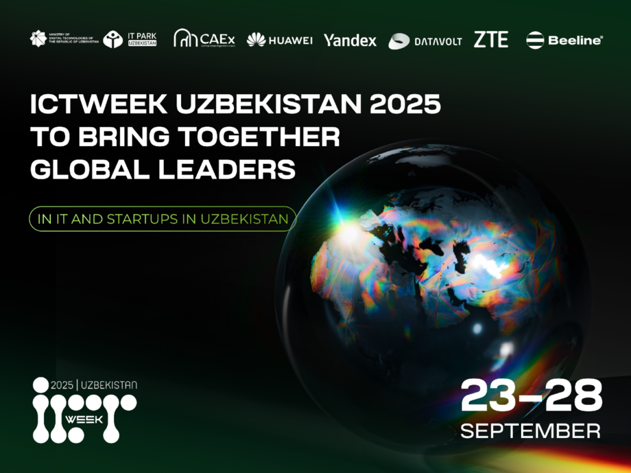 В Узбекистане пройдёт ICT Week 2025 — главное IT-событие года