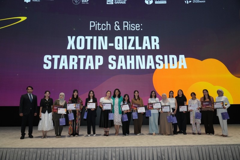 Женщины в стартапах: как Pitch & Rise открывает путь в цифровую экономику Узбекистана