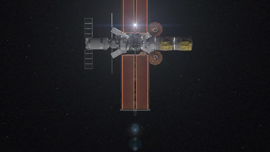 NASA показало, как будет выглядеть первая космическая станция возле Луны