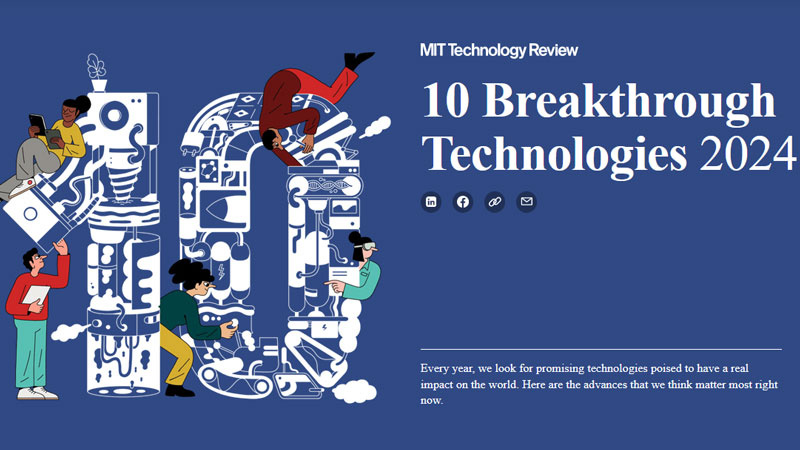 2024 йилда ҳаётимизни ўзгартирувчи 10 технология — MIT таҳлили