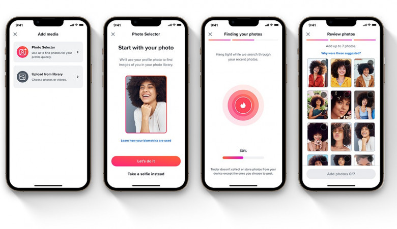 В Tinder появится ИИ-инструмент способный анализировать и создавать подборку лучших фото