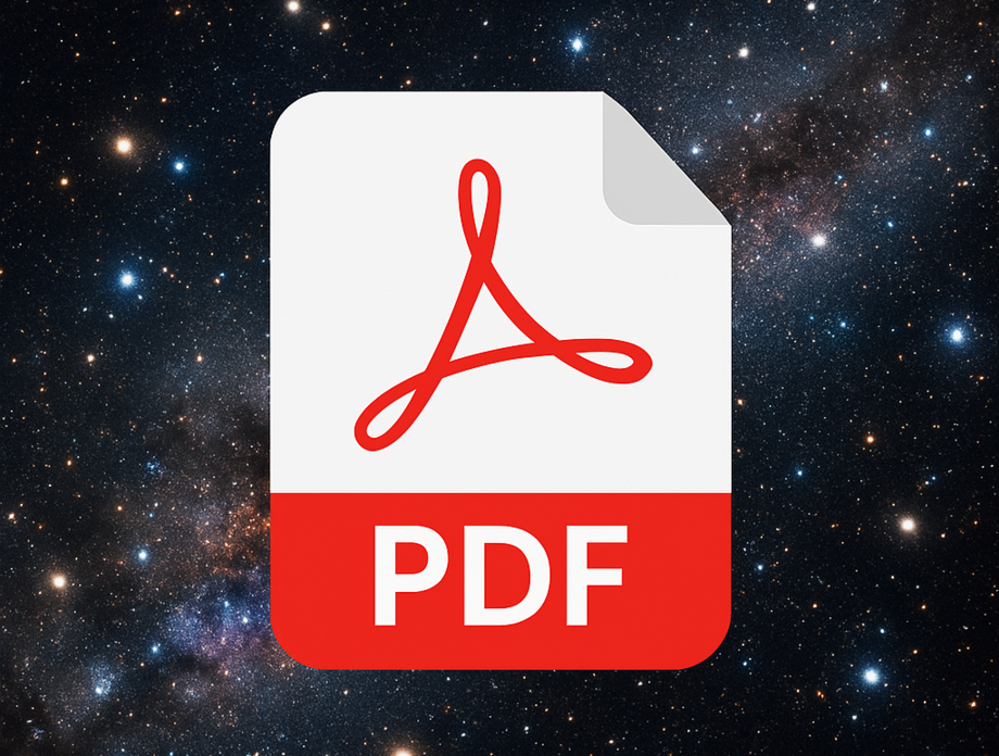Создан самый большой PDF-файл: он превышает размеры наблюдаемой Вселенной