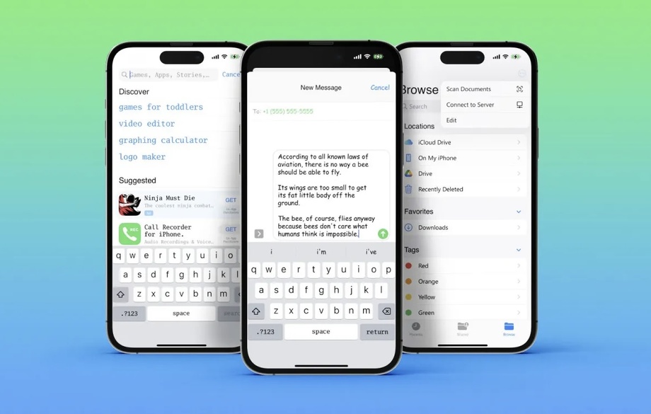 iPhone’dagi shriftlarni qanday o‘zgartirsa bo‘ladi?