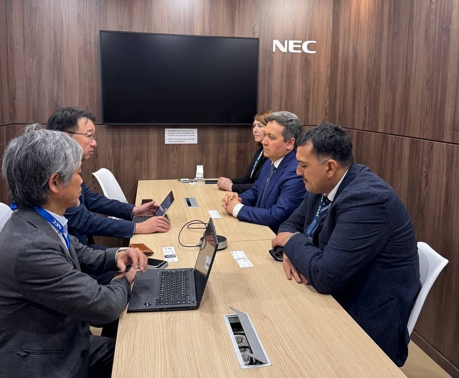 “NEC” корпорацияси вице-президенти билан телекоммуникация йўналишида истиқболли лойиҳалар муҳокама қилинди